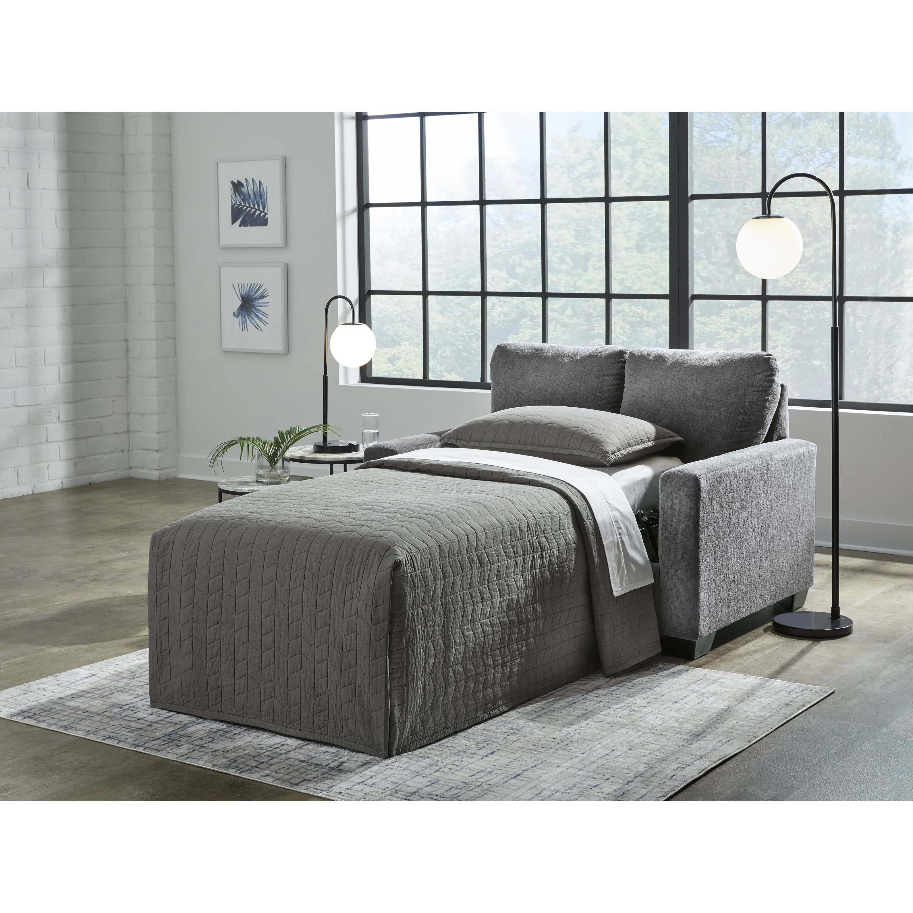 Signature Design by Ashley Rannis Fabric Twin Sofabed 5360237C