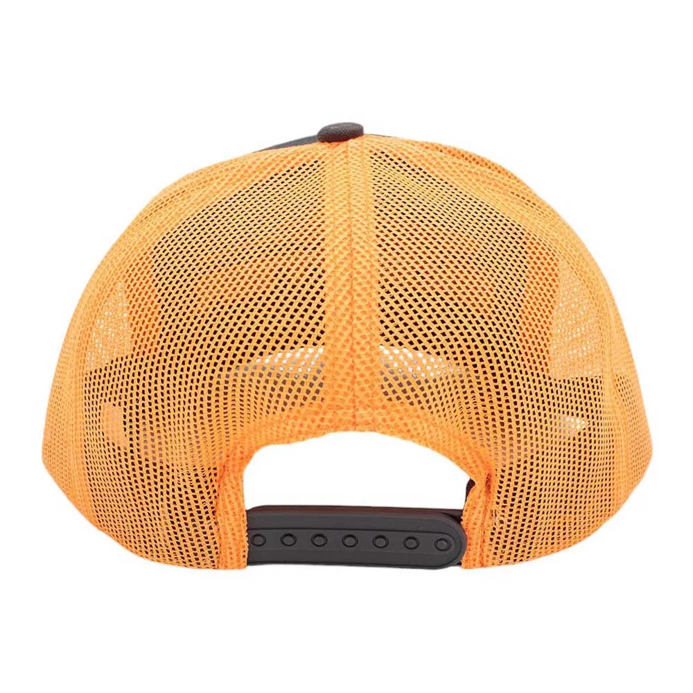 Skeeter Hat - Charcoal/Neon Orange