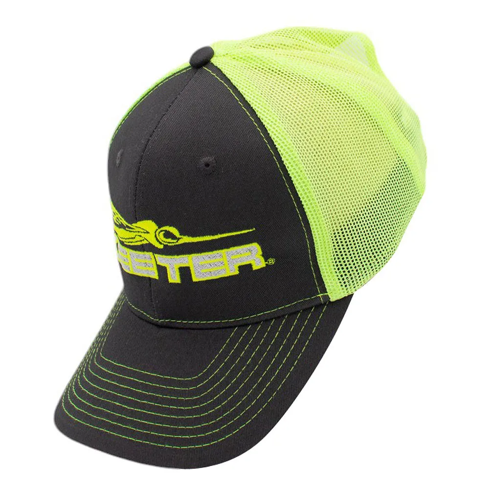 Skeeter Hat - Charcoal/Neon Yellow
