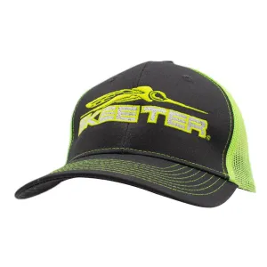 Skeeter Hat - Charcoal/Neon Yellow