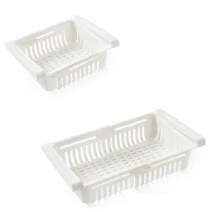 Stretchable Refrigerator  hanging Storage Rack F12-8-596