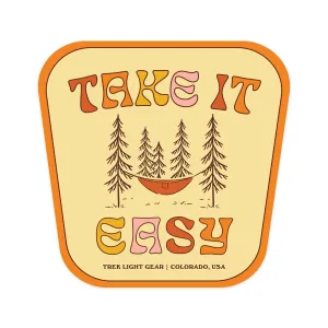 Take It Easy Sticker