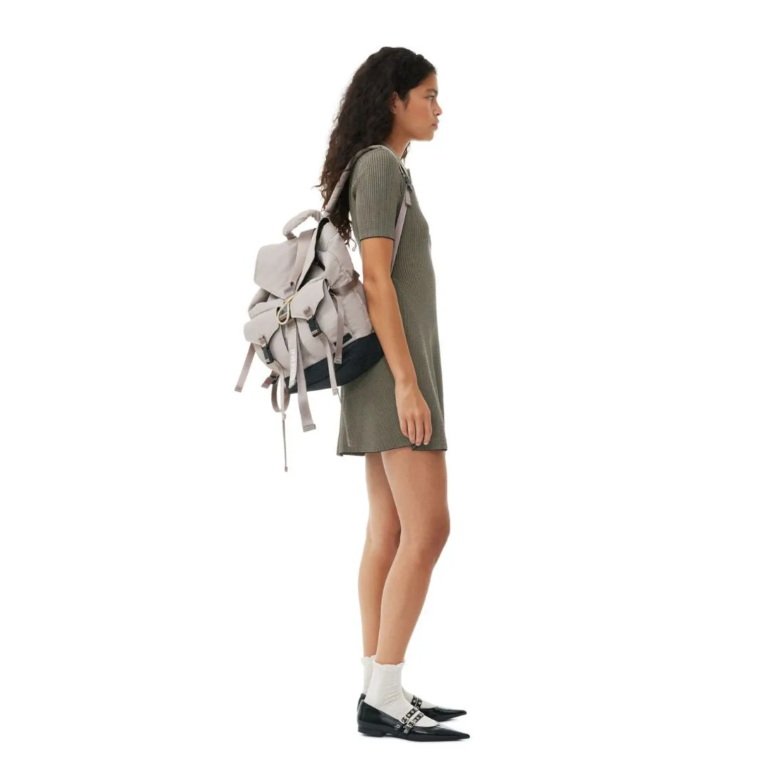 Tech Backpack (Oyster Grey)