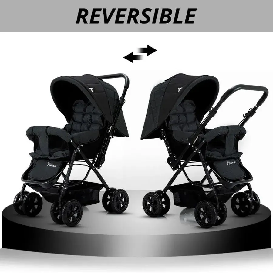 Teknum Look At Me Reversible Stroller (Black)
