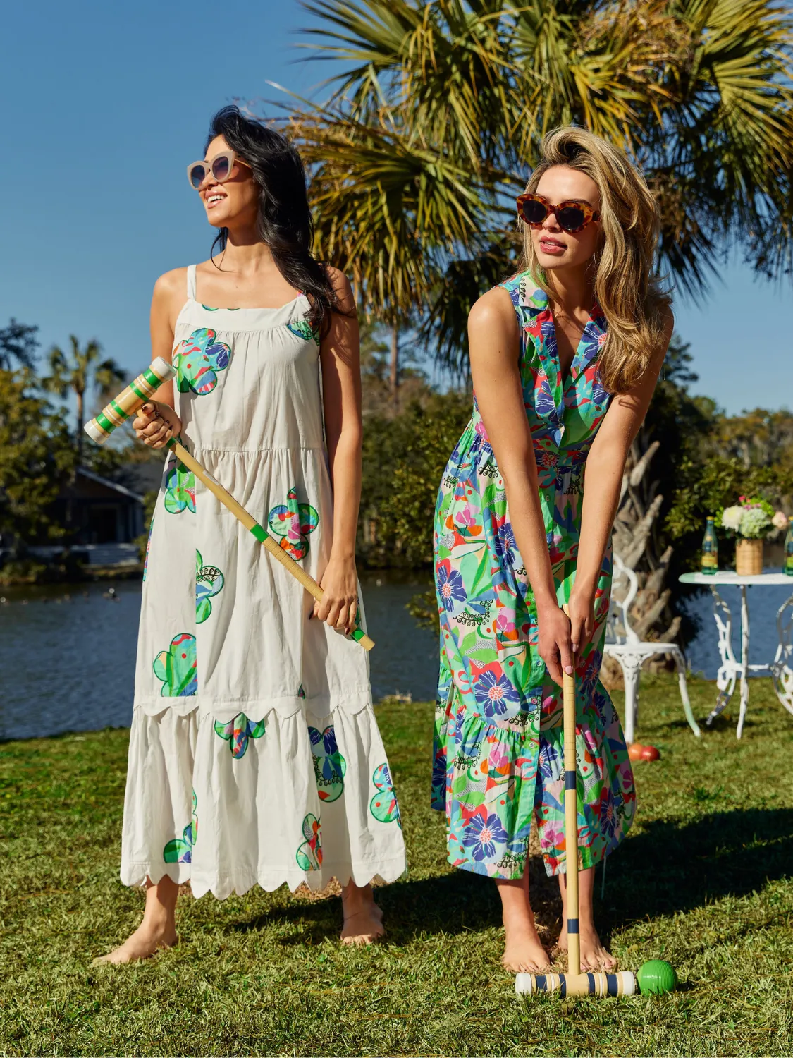 The Chase Dress | Alice Colin Floral Collage