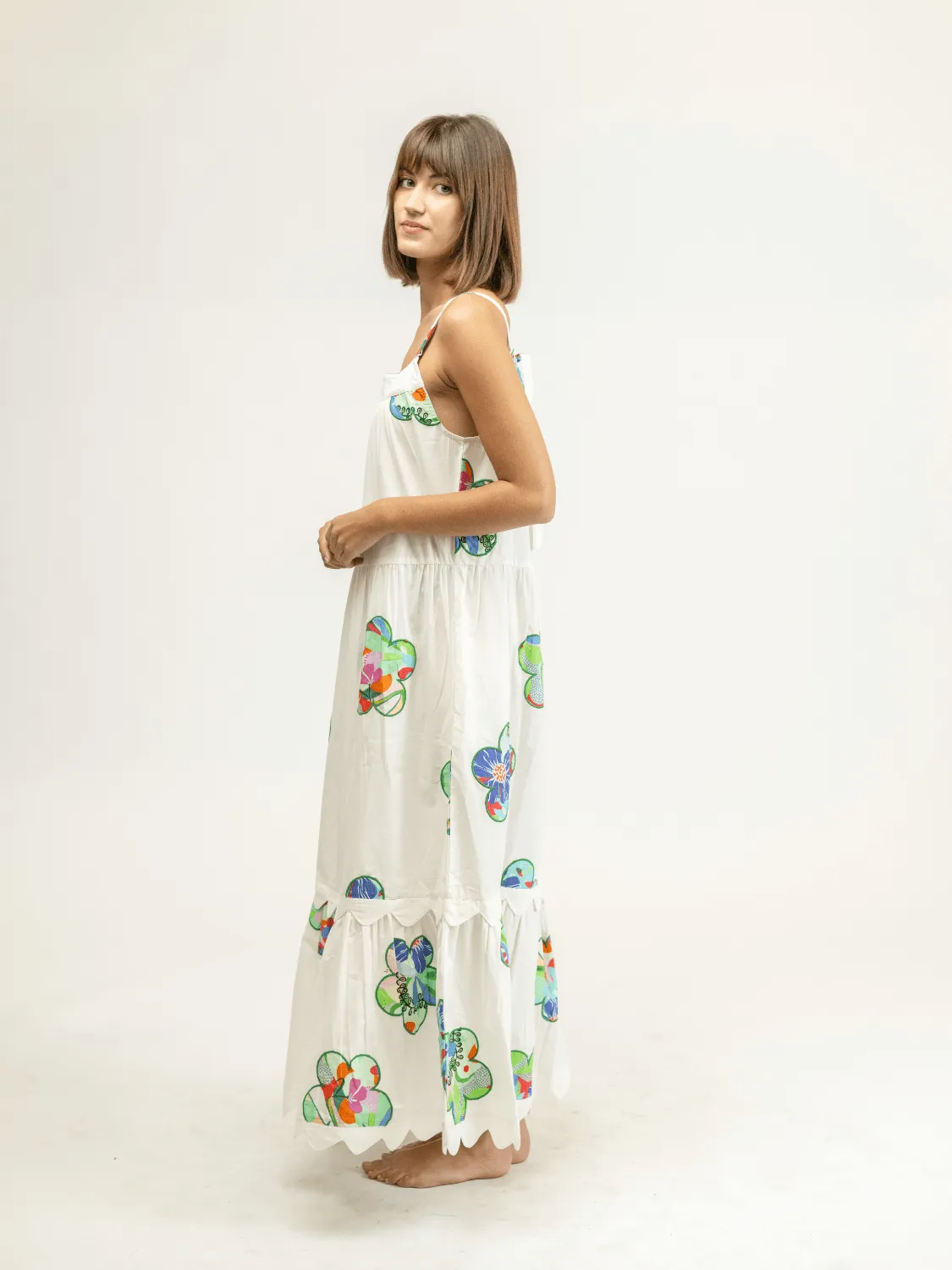 The Chase Dress | Alice Colin Floral Collage