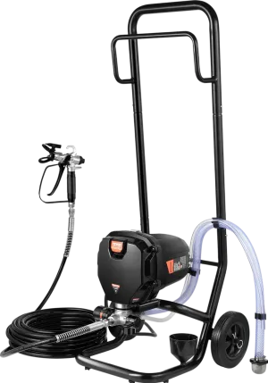 Vevor Airless Paint Sprayer with Wheeled Cart 1.2L/min Flow Rate 750W 3000PSI Max Pressure New