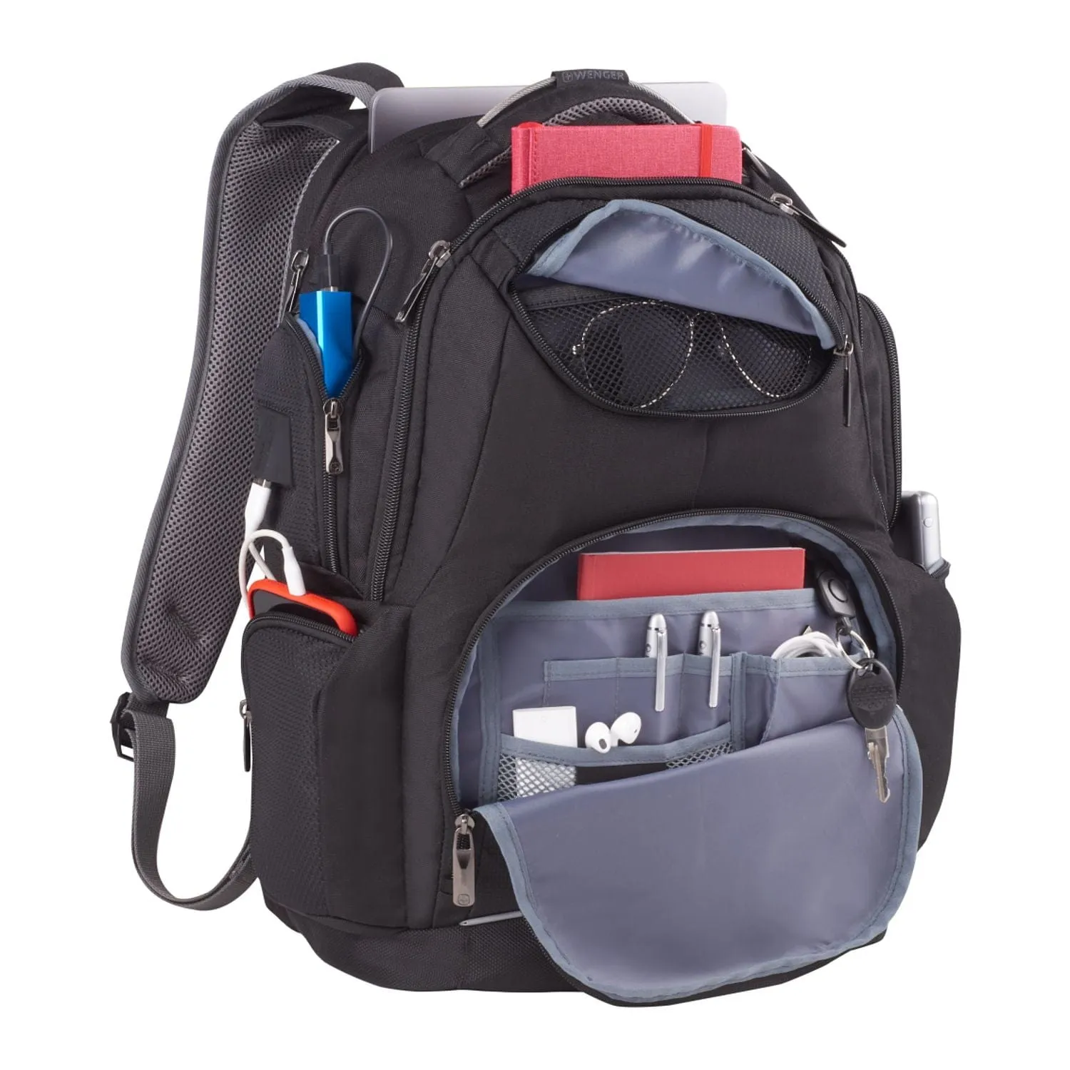 Wenger - Odyssey TSA Recycled 17" Computer Backpack