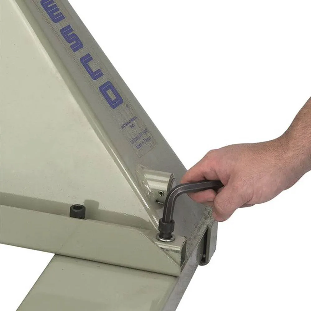 Wesco Adjustable Fork Pallet Truck - 5500 Lbs Capacity