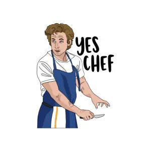 Yes Chef Sticker