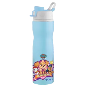 Youp Stainless steel blue color Paw Patrol kids loop cord bottle EXPERT - 750 ml